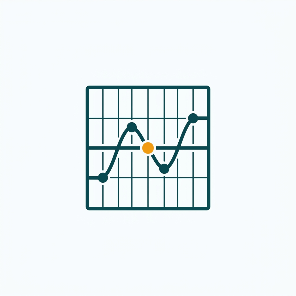 a detailed parametric equalizer graph with multiple colored bands and nodes