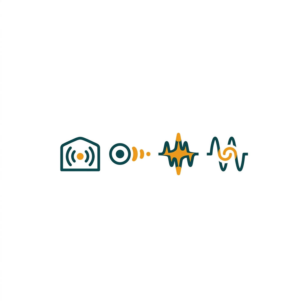 a row of small icons for effects like reverb, delay, distortion and chorus