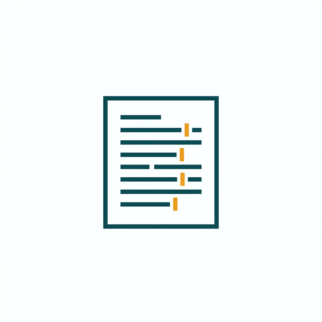 a single open word processor document page with a blinking cursor and formatted text