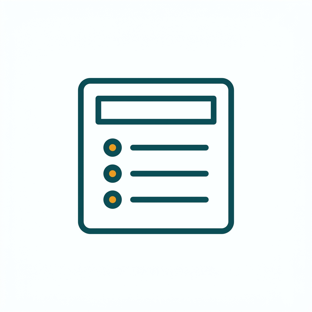 a presentation slide with a simple title and a three-point bullet list