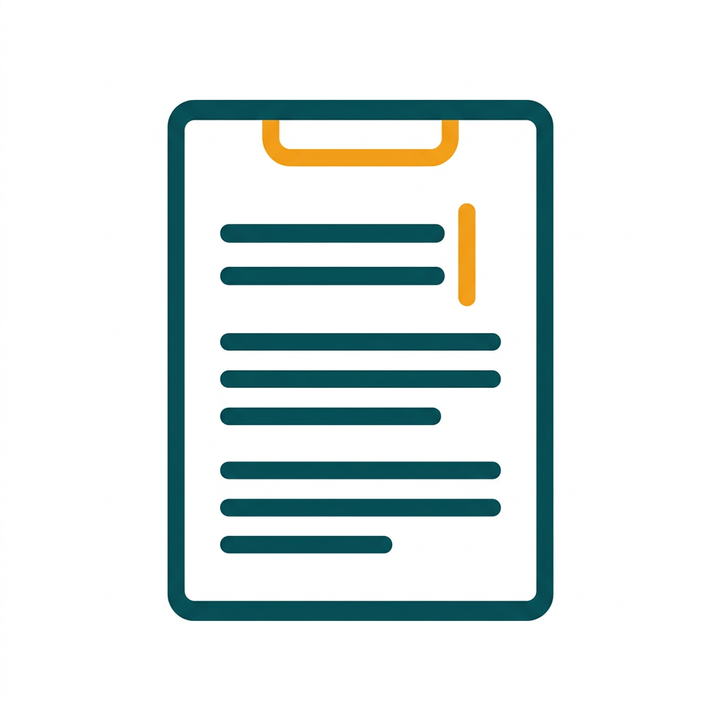 a single open word processor document page with cursor and lines of text