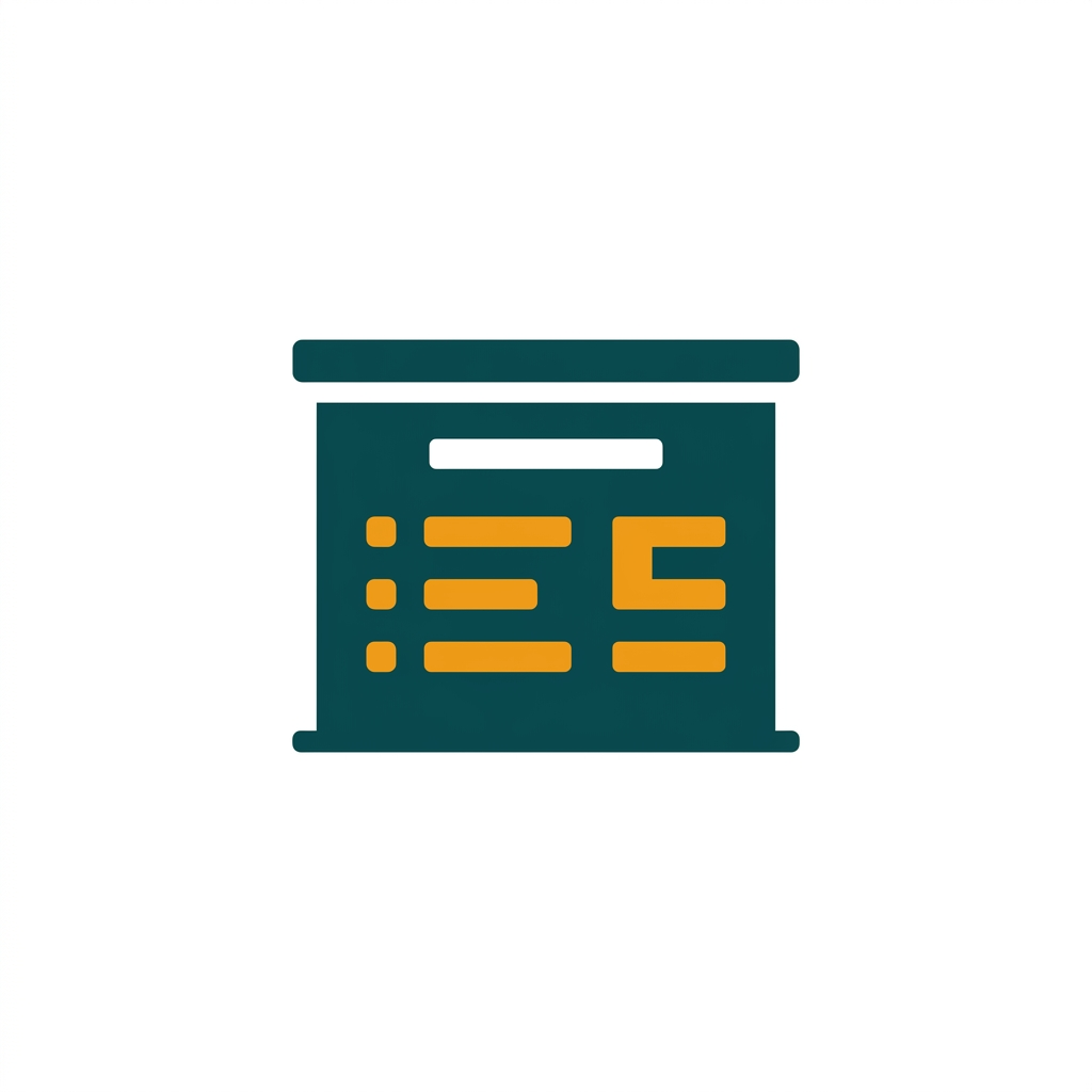a presentation slide with a title, a bullet point list, and a simple geometric graphic