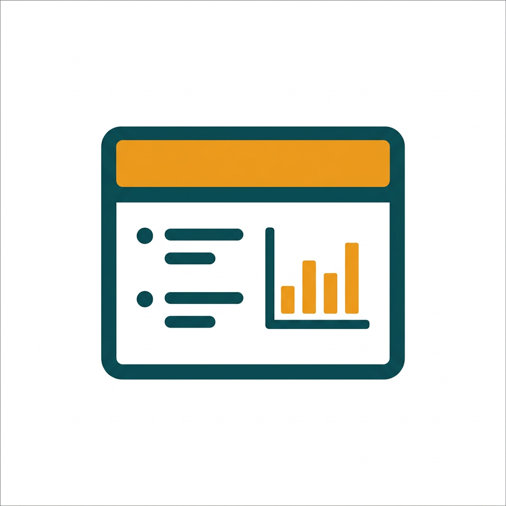 a presentation slide with a title, bullet points, and a simple bar chart graphic