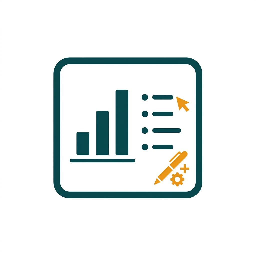a presentation slide with a bar chart and bullet points being edited