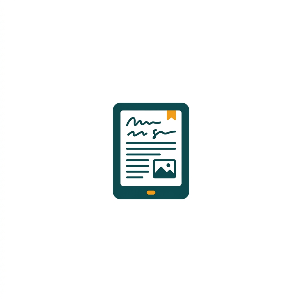a digital notebook with handwritten notes, typed text, and embedded images