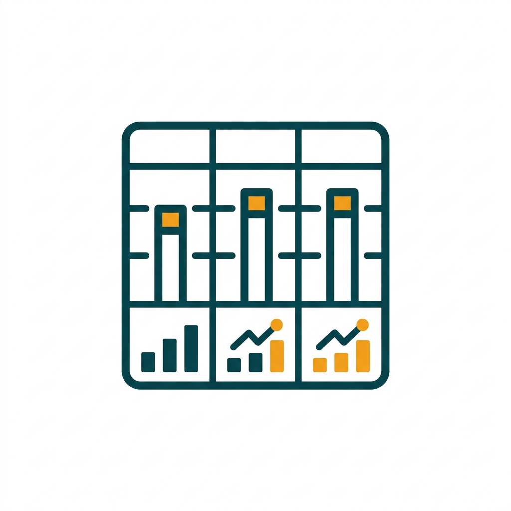 a spreadsheet-like view with columns for budget, actual cost, and variance
