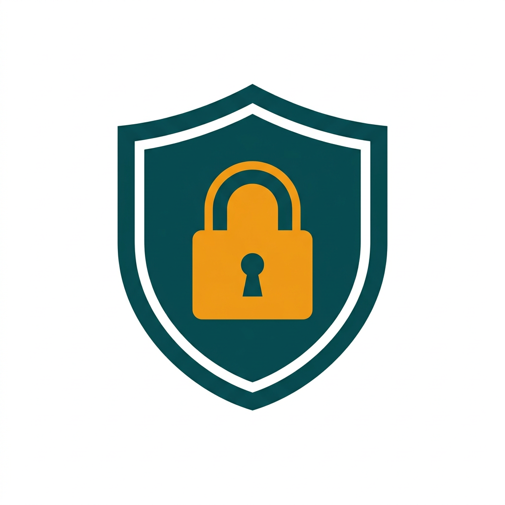 a shield icon with a padlock in the center, representing system security and lockdown