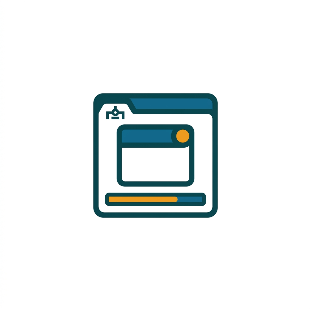 a window inside another window, symbolizing a virtual machine or compatibility mode