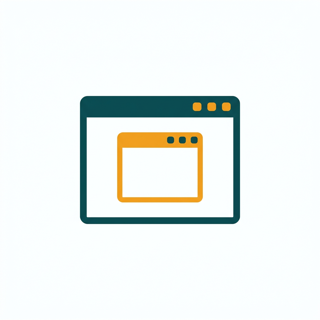 a smaller computer window running inside a larger computer window, indicating a virtual environment